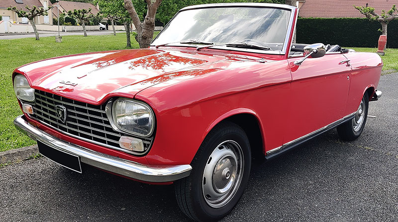 peugeot 204 cabriolet 1967