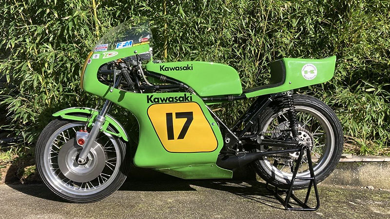 kawasaki 500 h1r w usine 1974