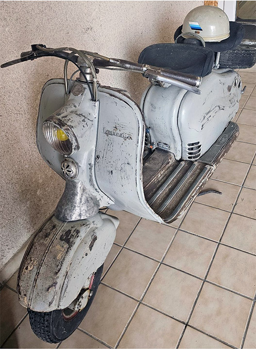 lambretta 125 lda serie 2 1954