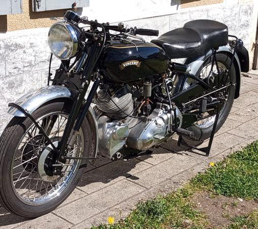 vincent comet serie c 1950