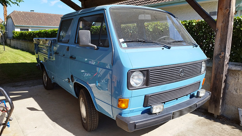 volkswagen transporter 3 savoyard double cabine 1982