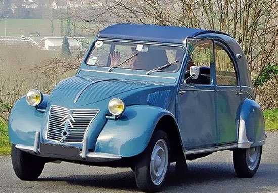 citroen 2 cv az 1960